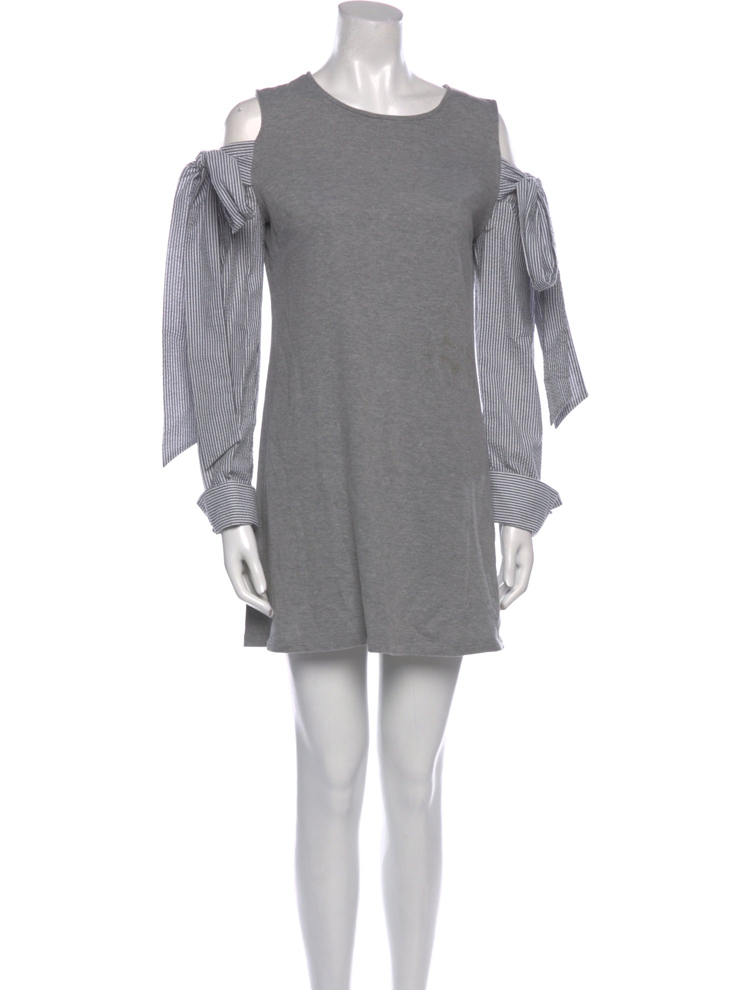 Nicole Miller Crew Neck Mini Dress