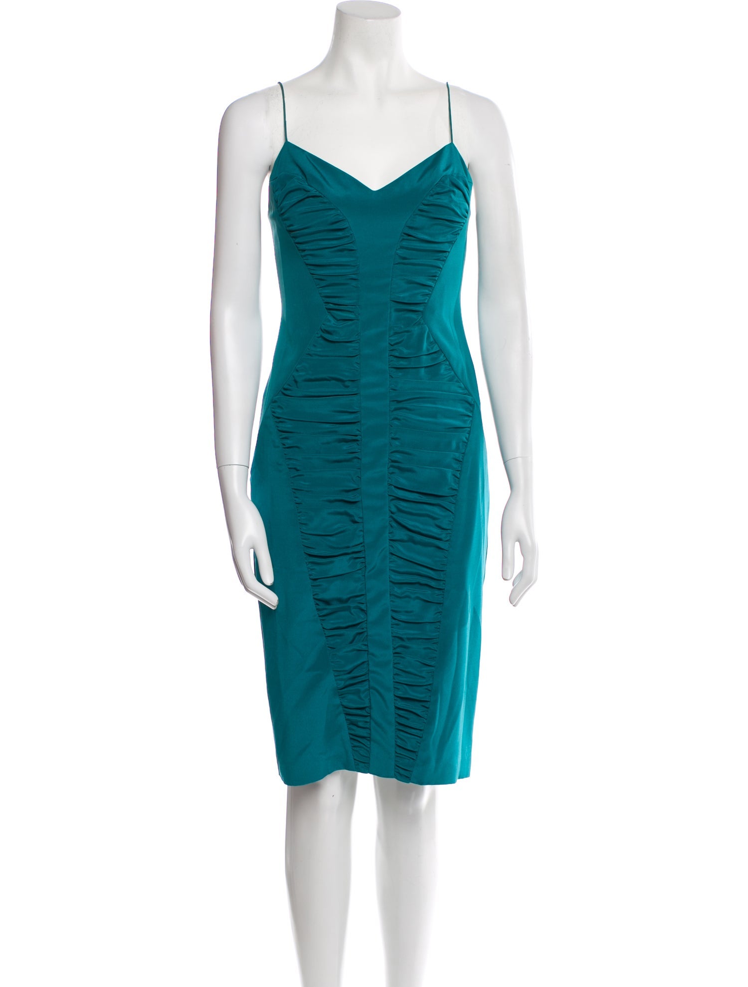 Nicole Miller Silk Knee-Length Dress