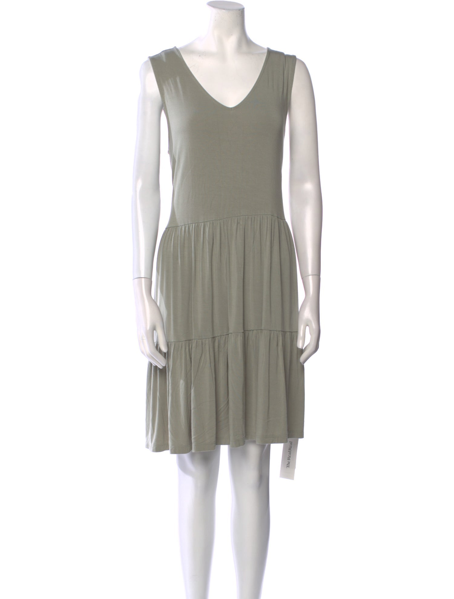 Nicole Miller V-Neck Mini Dress