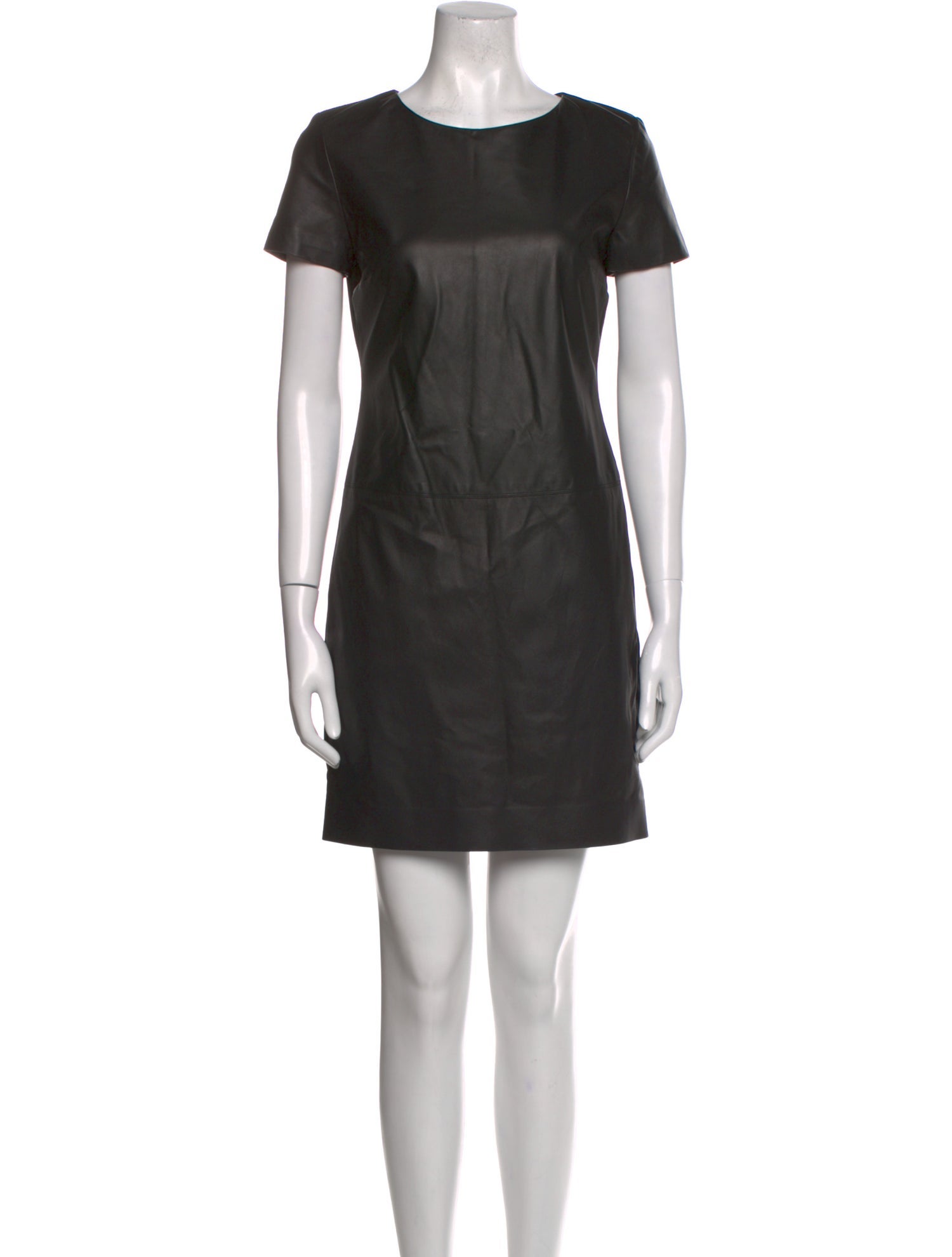 Nicole Miller Leather Mini Dress