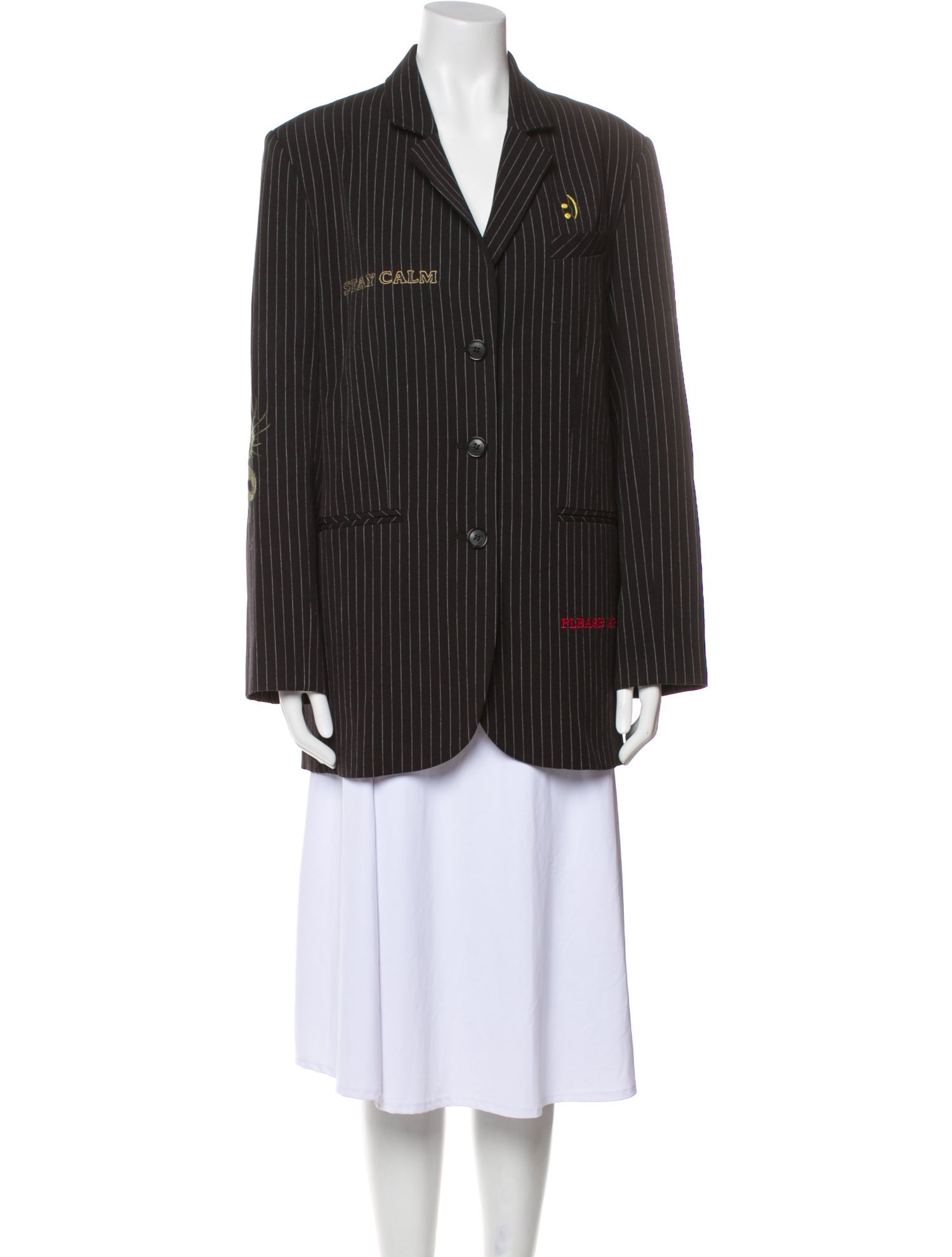 Nicole Miller Striped Blazer