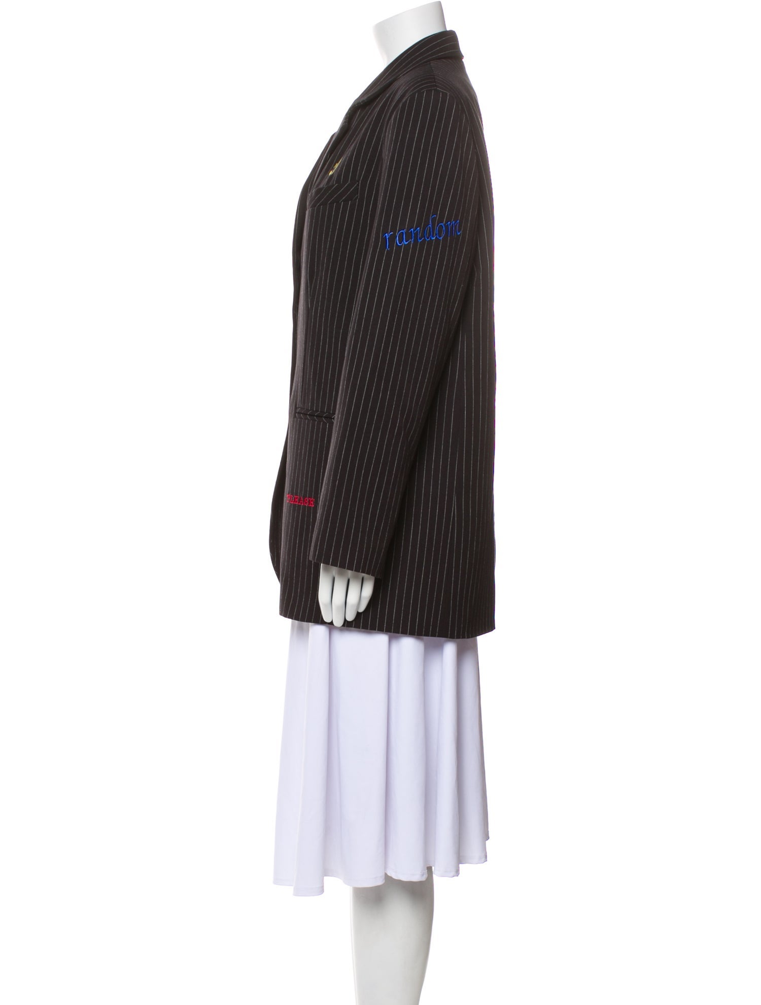 Nicole Miller Striped Blazer