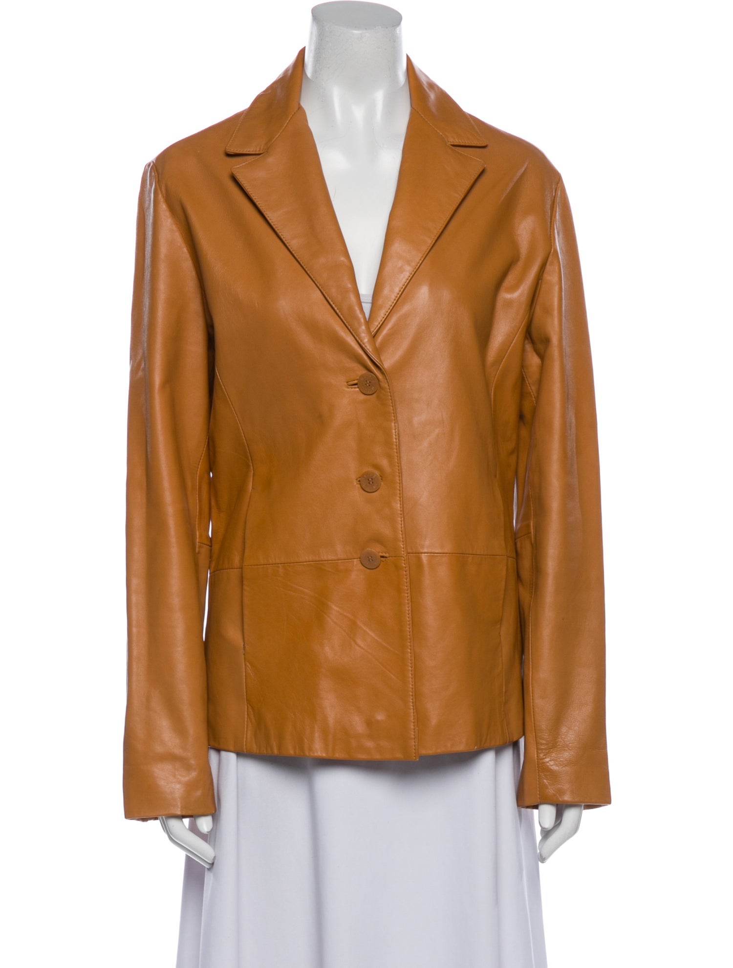 Nicole Miller Leather Blazer