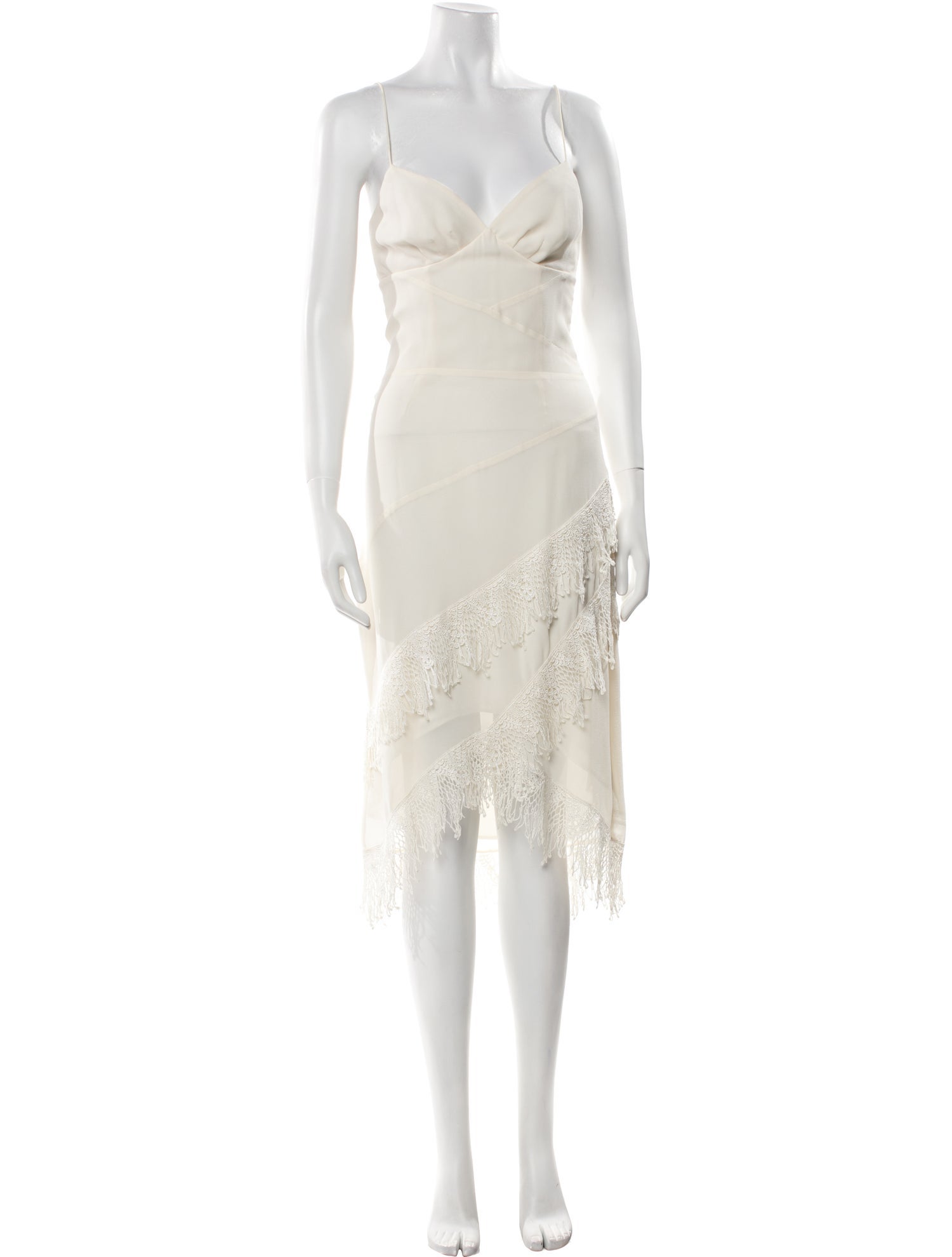 Nicole Miller Square Neckline Long Dress