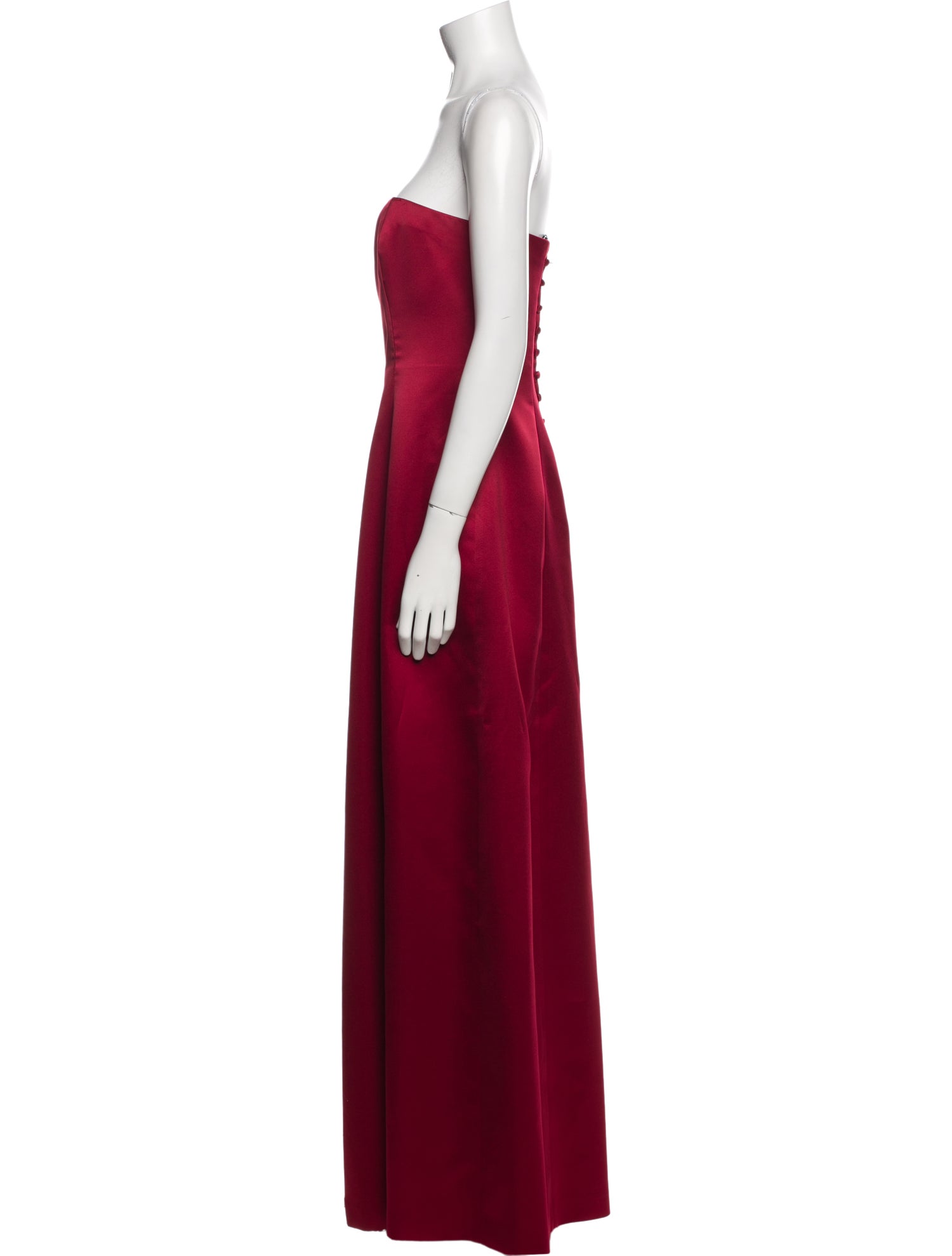 Nicole Miller Strapless Long Dress