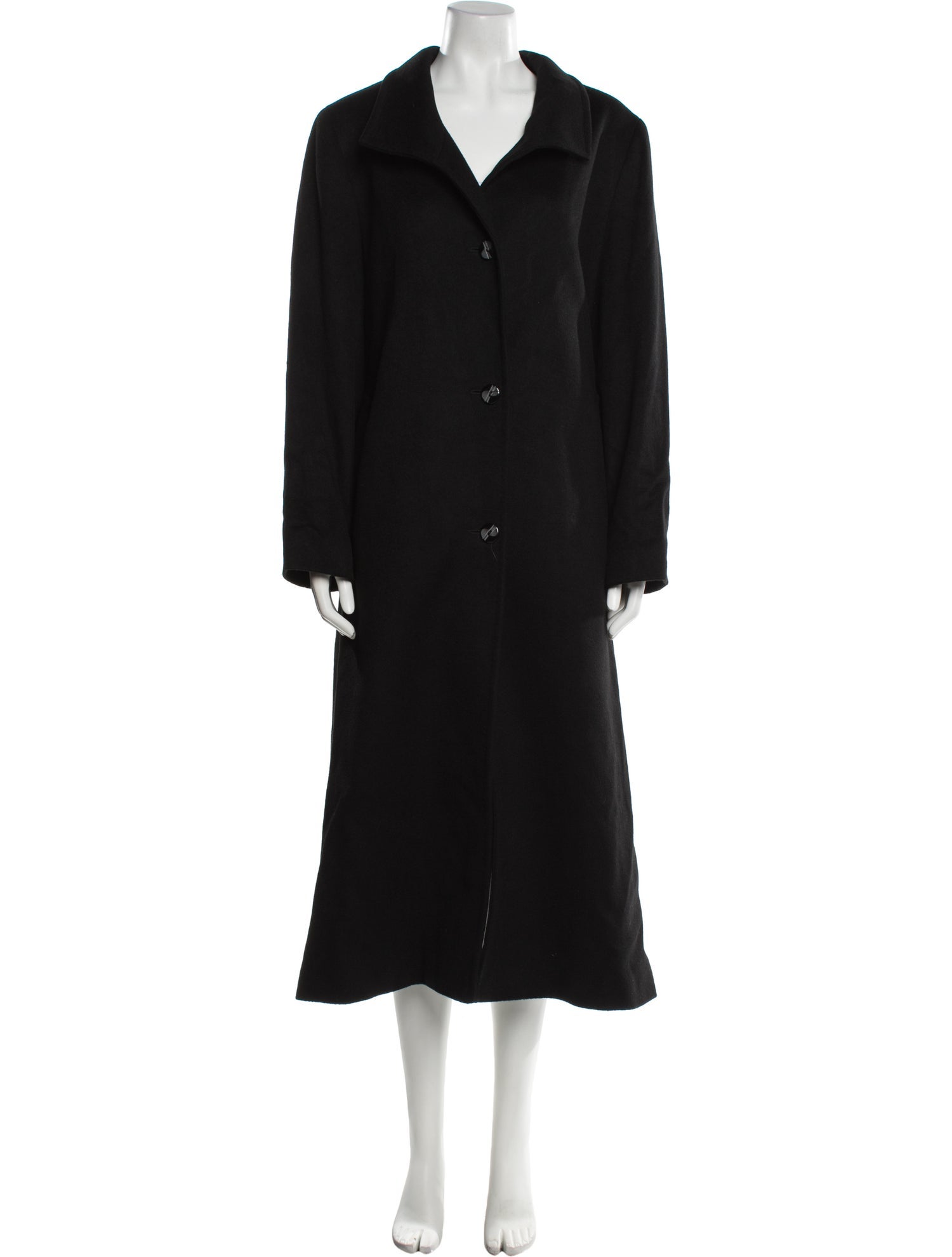 Nicole Miller Cashmere Faux Fur Coat
