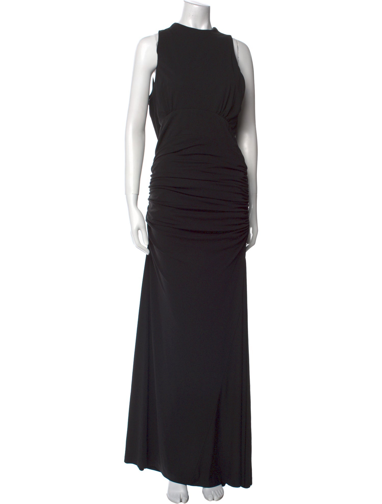 Nicole Miller Crew Neck Long Dress