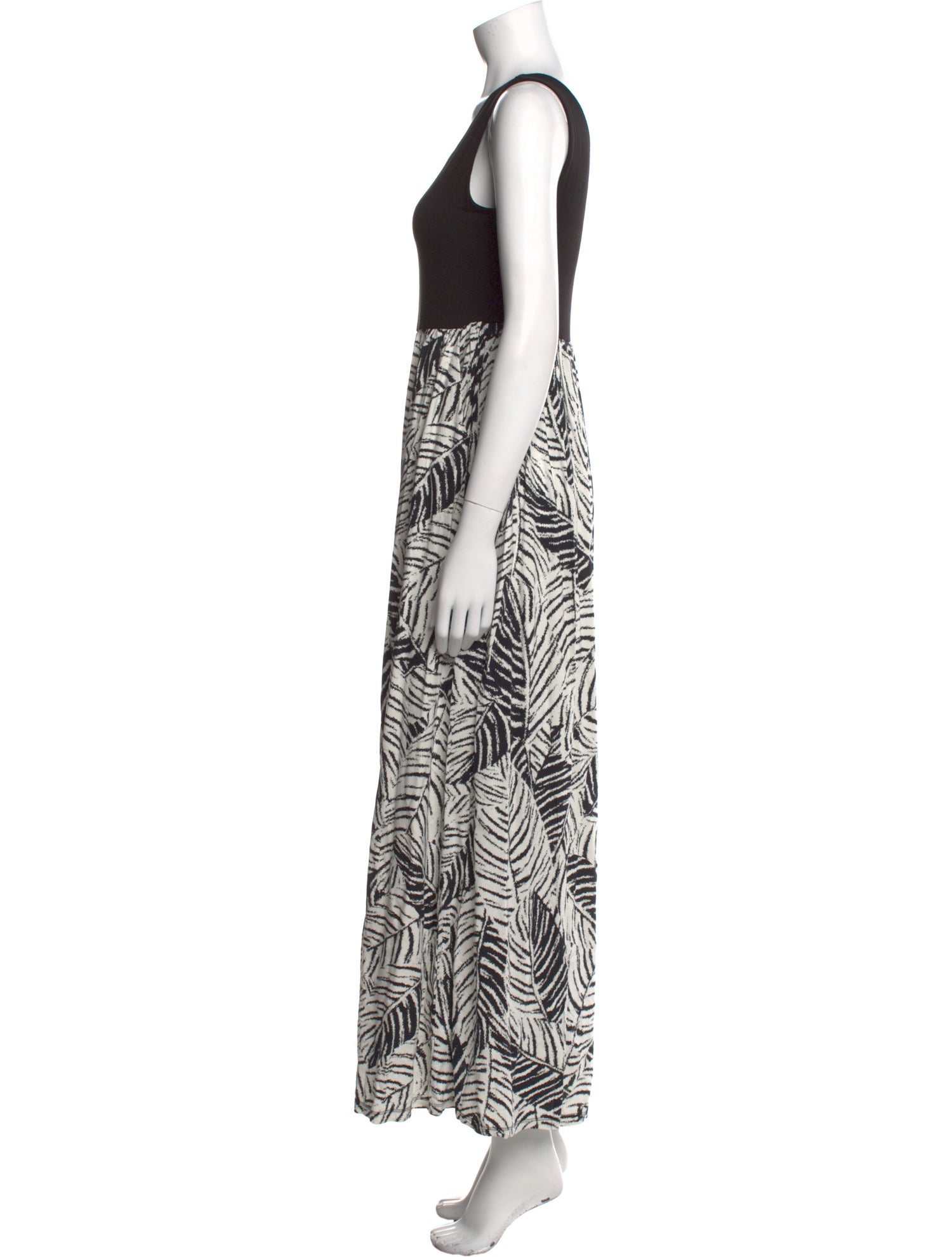 Nicole Miller Printed Long Dress