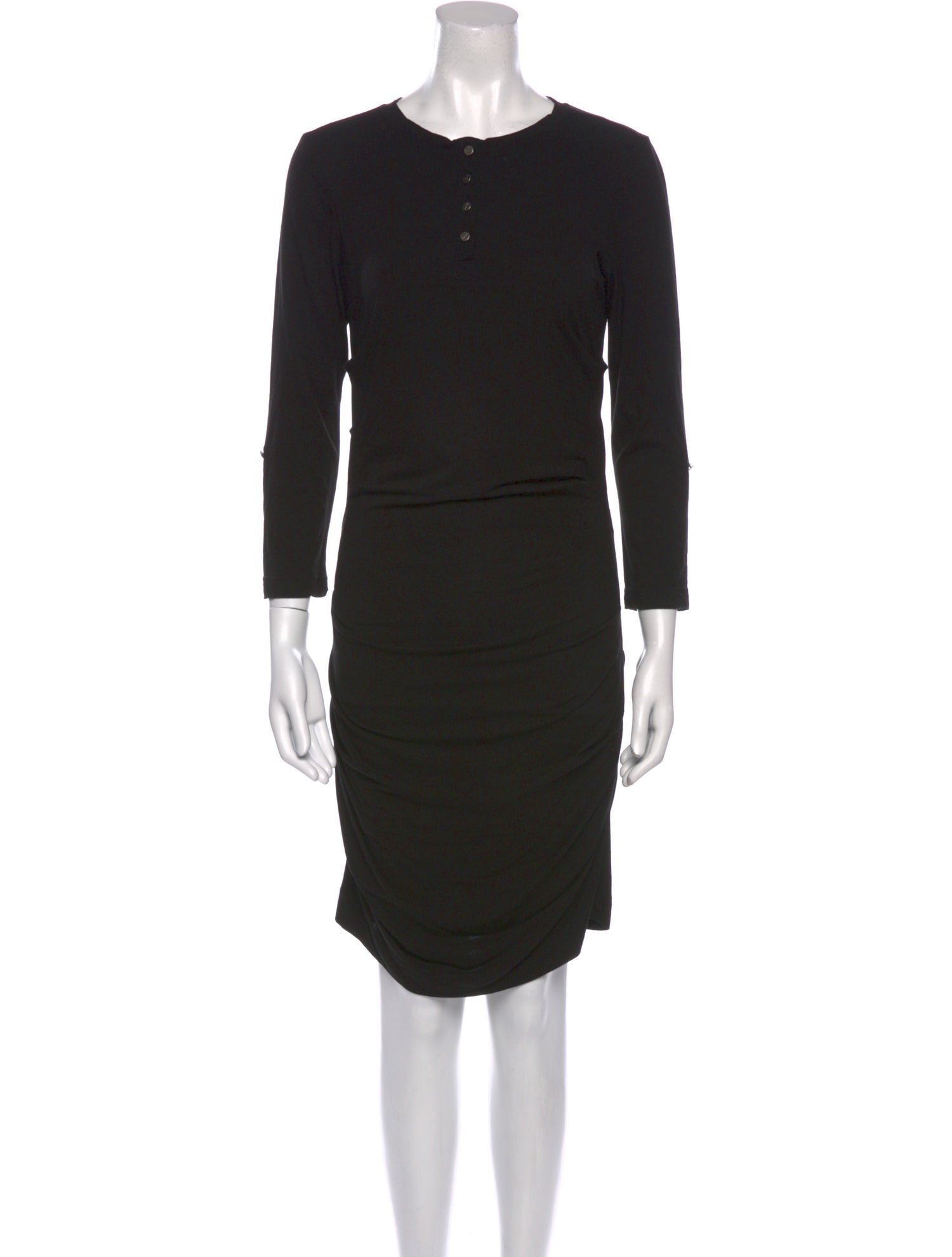 Nicole Miller Crew Neck Knee-Length Dress