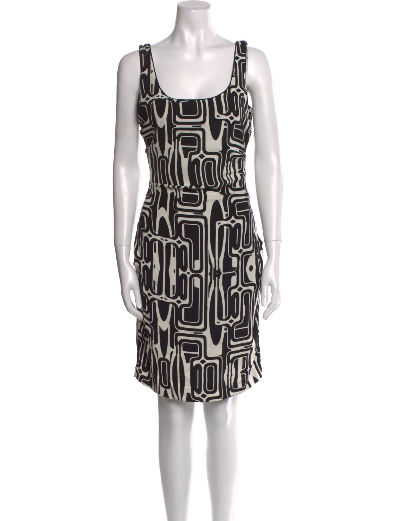 Nicole Miller Printed Mini Dress