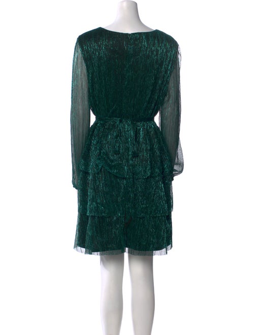 Nicole Miller Printed Mini Dress