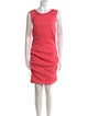 Nicole Miller Scoop Neck Knee-Length Dress