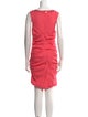 Nicole Miller Scoop Neck Knee-Length Dress