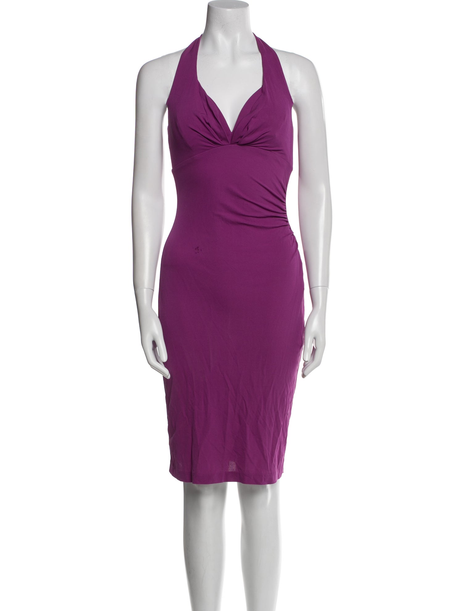 Nicole Miller Silk Knee-Length Dress