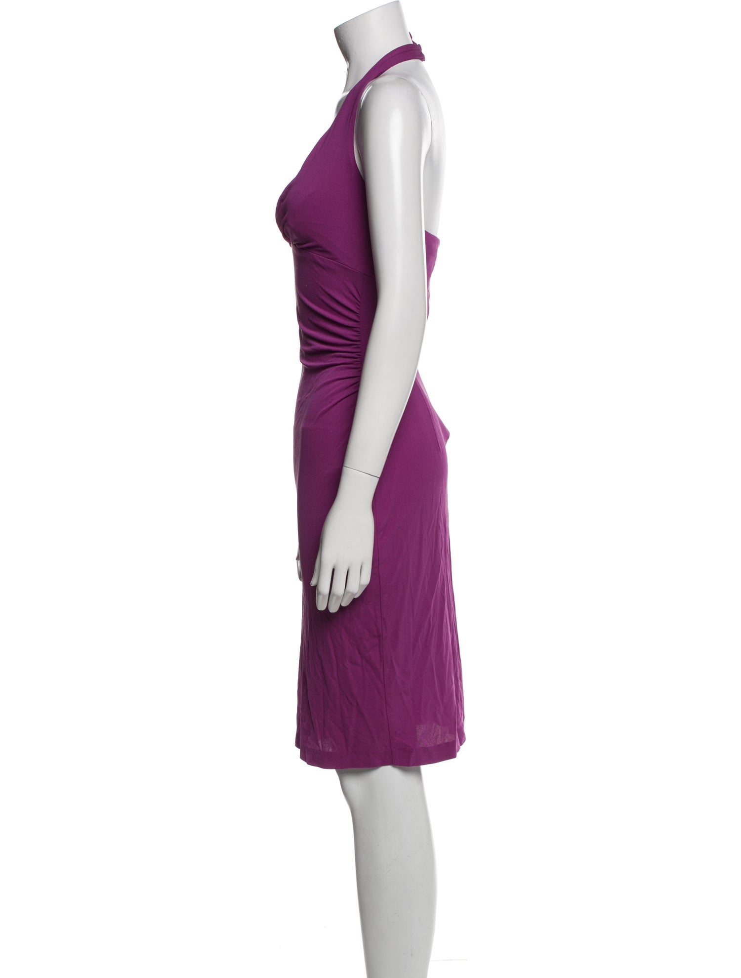 Nicole Miller Silk Knee-Length Dress