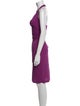 Nicole Miller Silk Knee-Length Dress