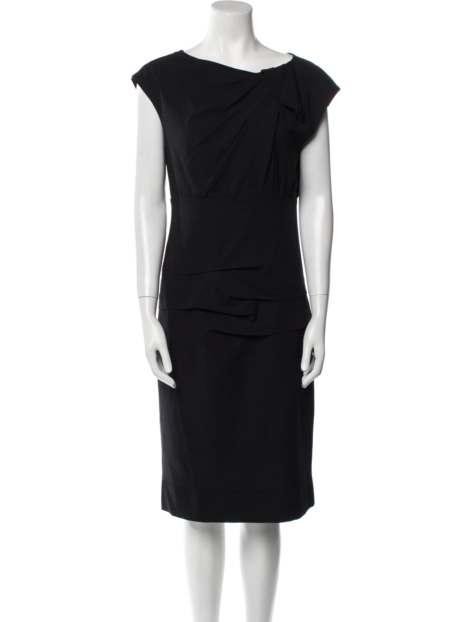 Nicole Miller Silk Midi Length Dress