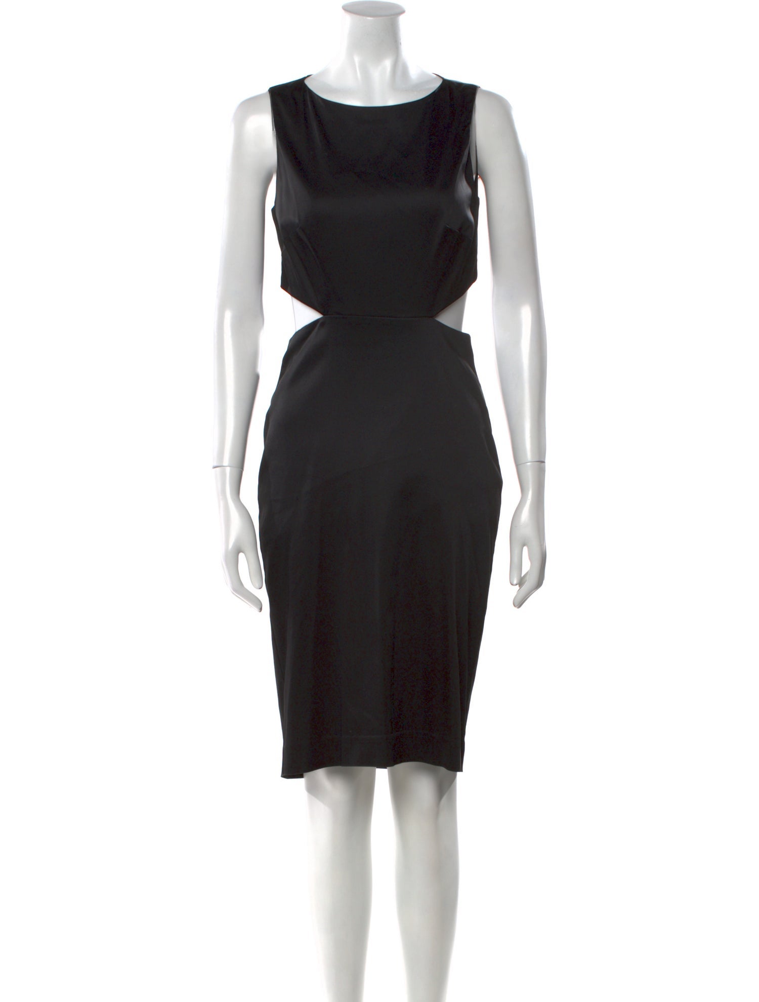 Nicole Miller Bateau Neckline Knee-Length Dress