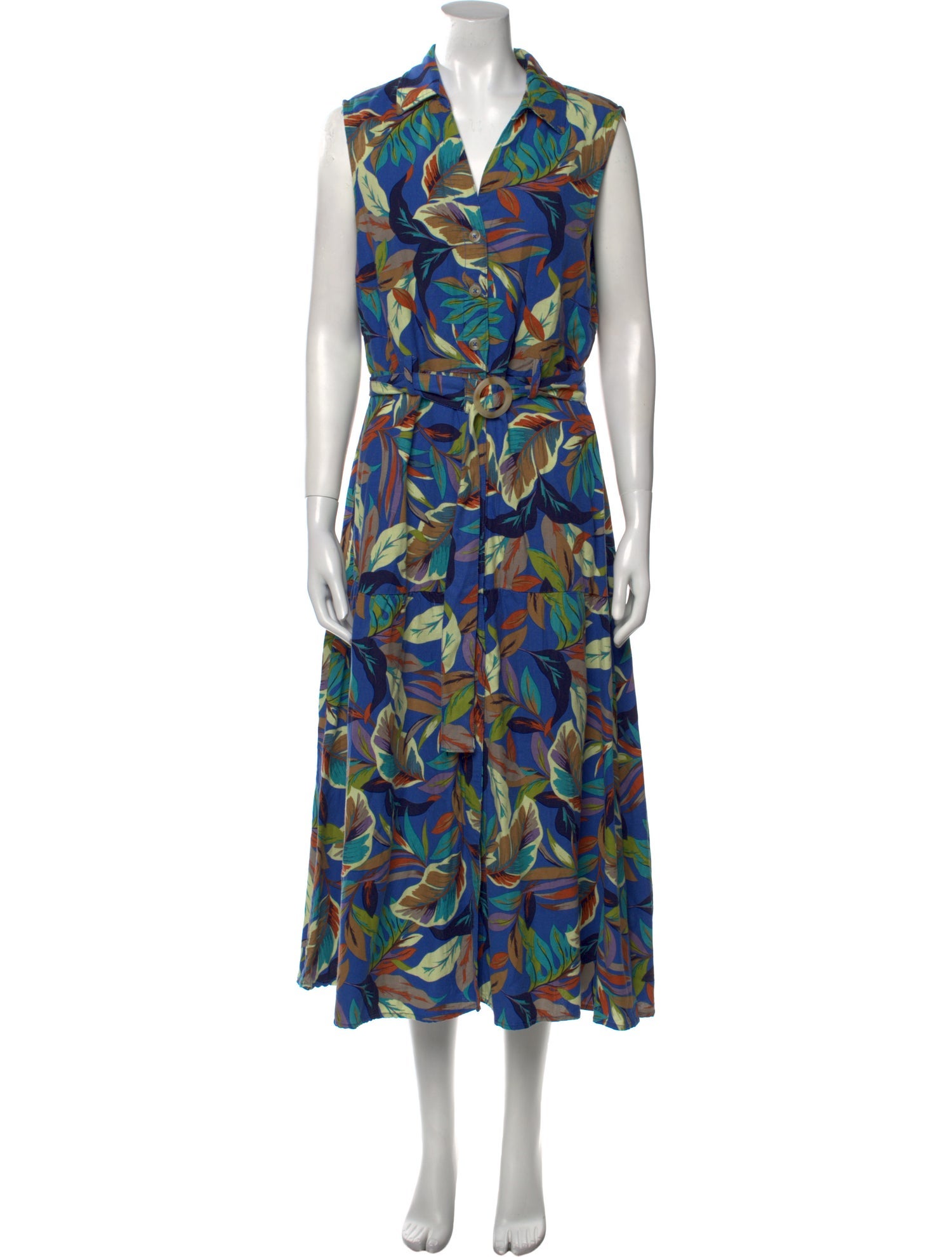 Nicole Miller Printed Long Dress w/ Tags