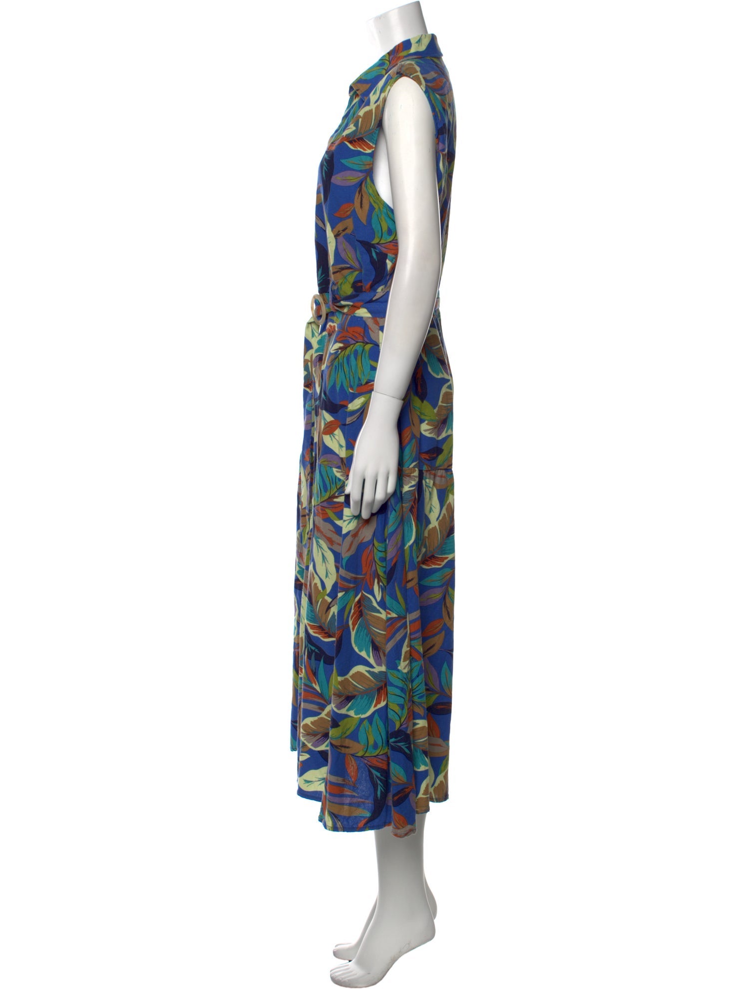 Nicole Miller Printed Long Dress w/ Tags