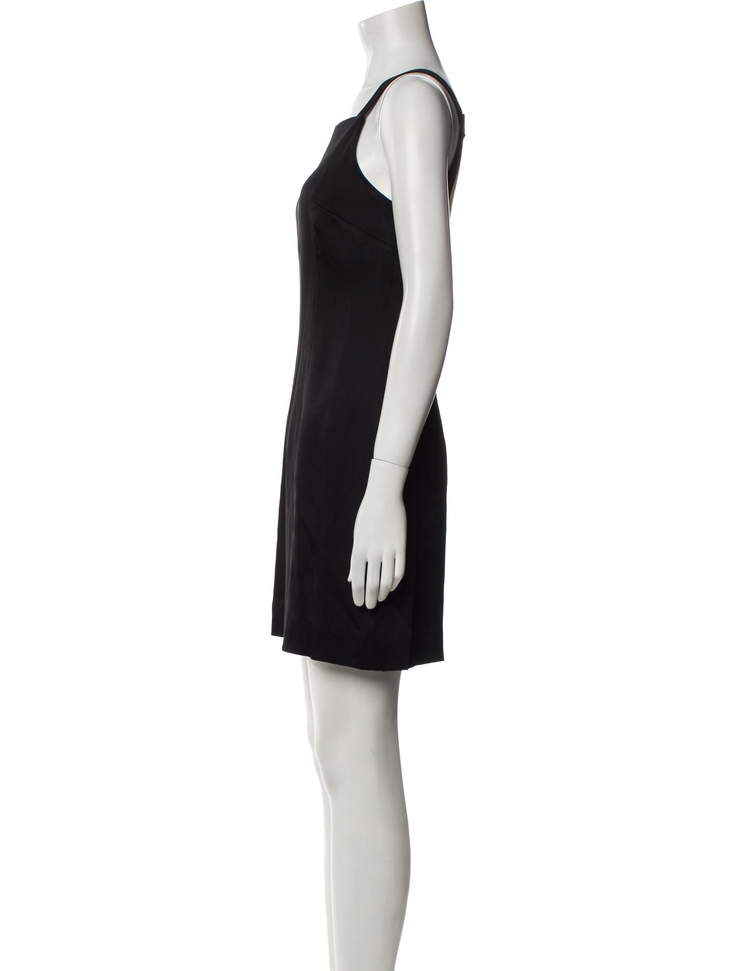 Nicole Miller Square Neckline Mini Dress