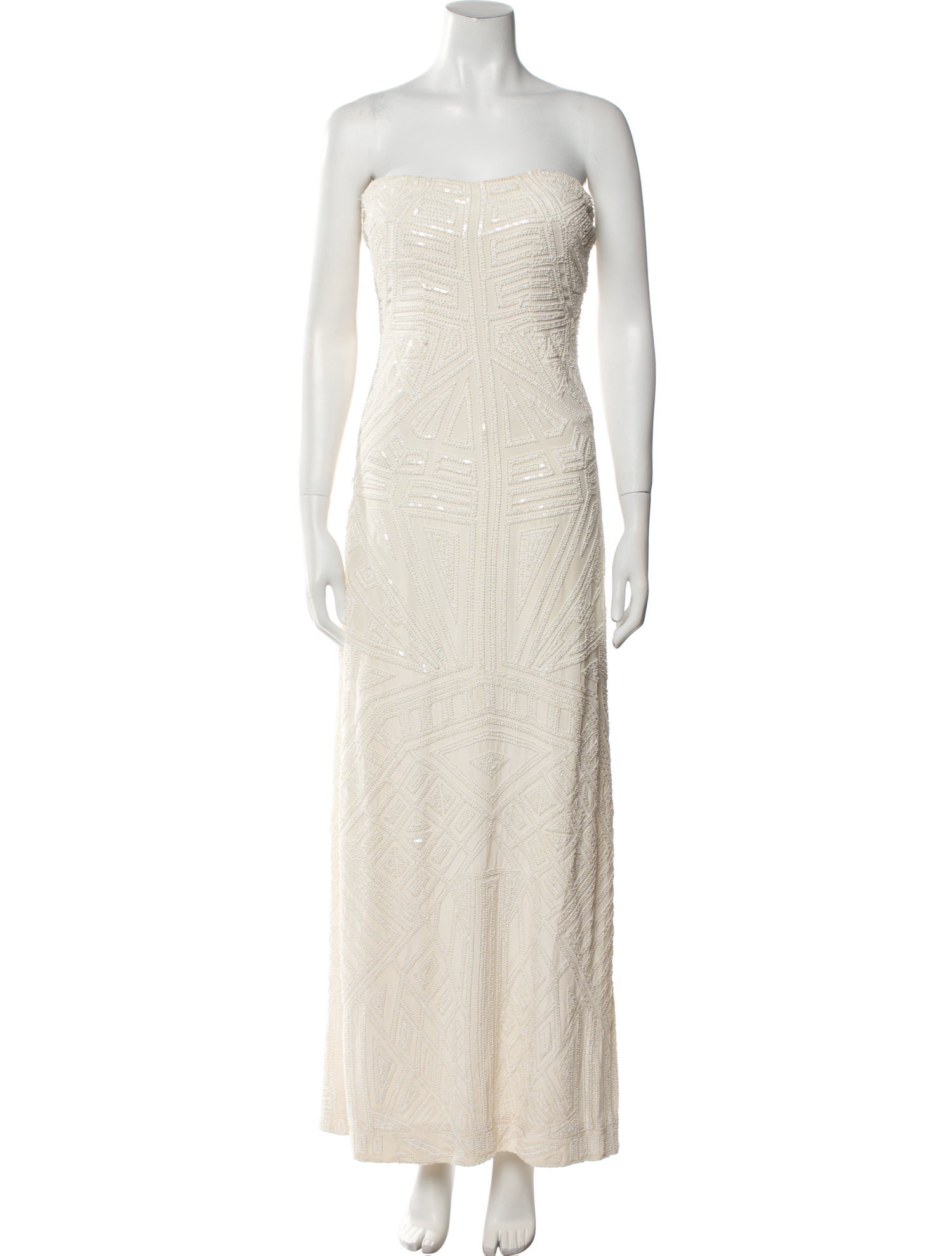 Nicole Miller Strapless Long Dress