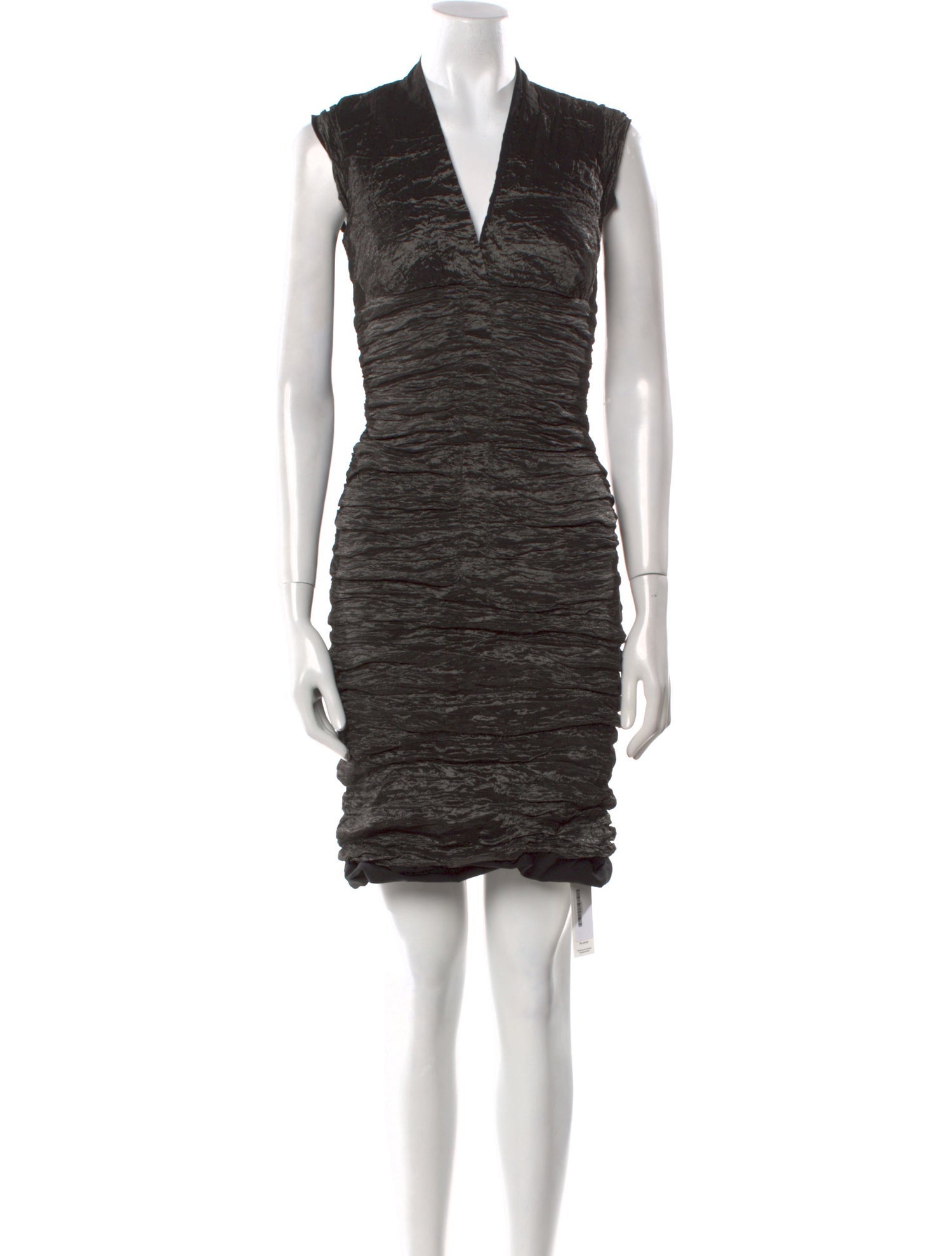 Nicole Miller V-Neck Mini Dress