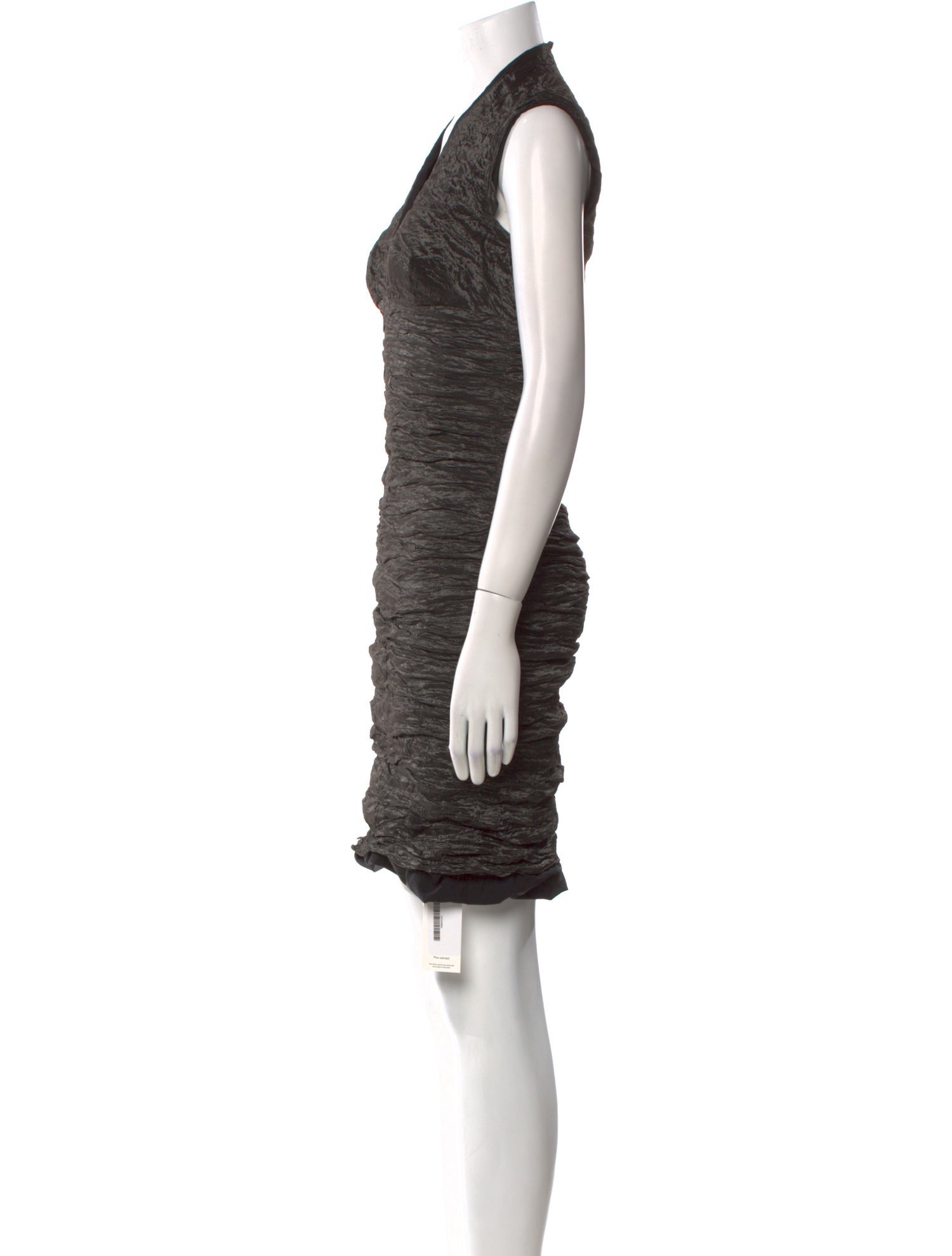 Nicole Miller V-Neck Mini Dress