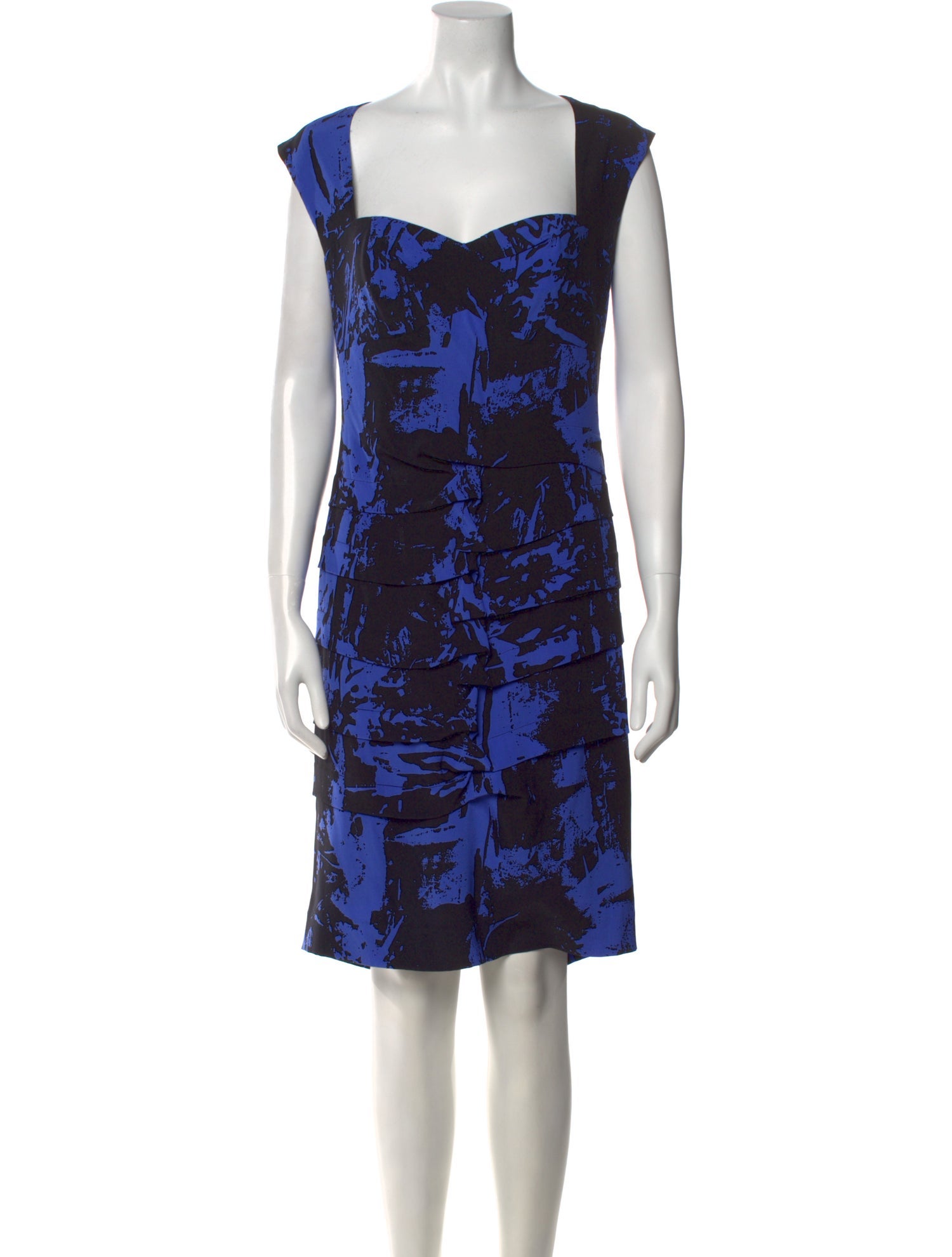 Nicole Miller Silk Knee-Length Dress