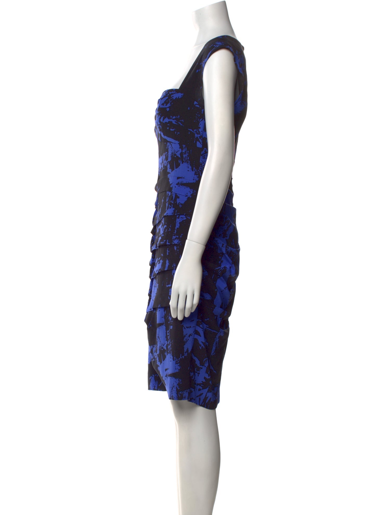 Nicole Miller Silk Knee-Length Dress