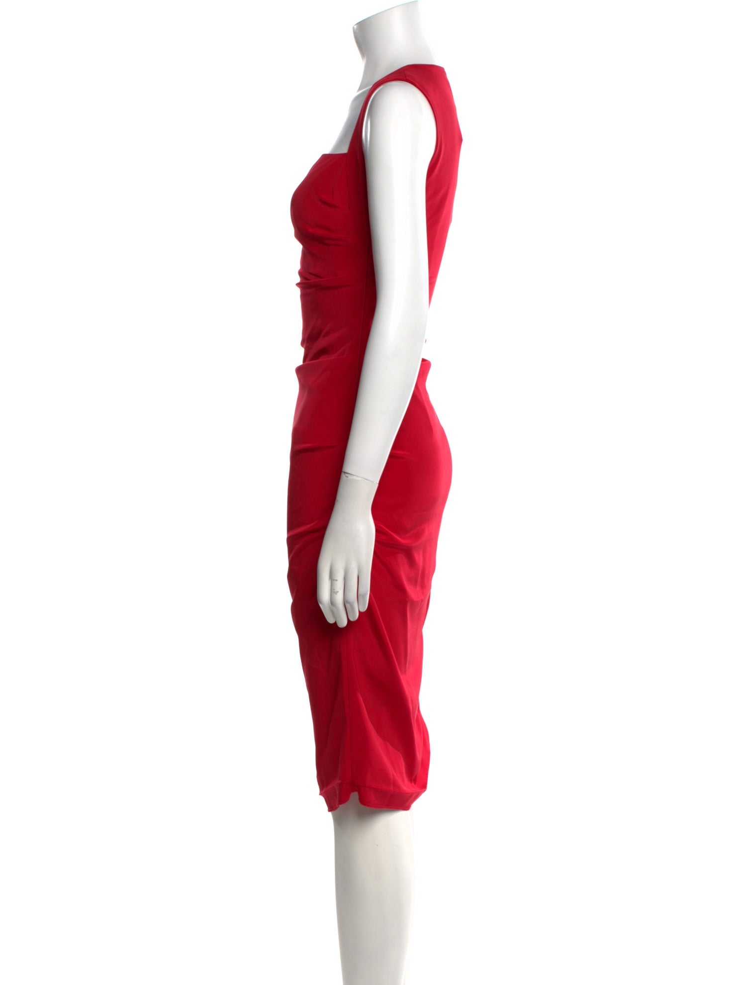 Nicole Miller Silk Knee-Length Dress