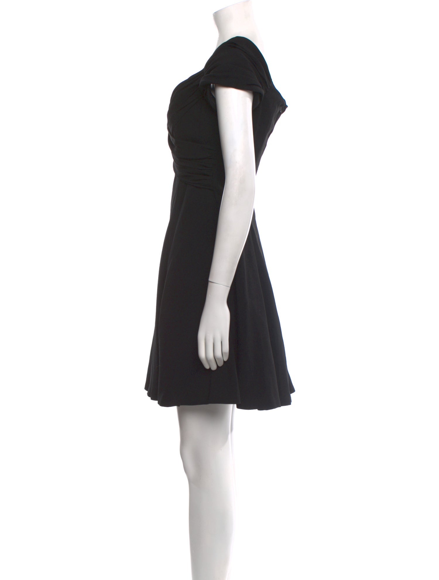 Nicole Miller Cowl Neck Mini Dress