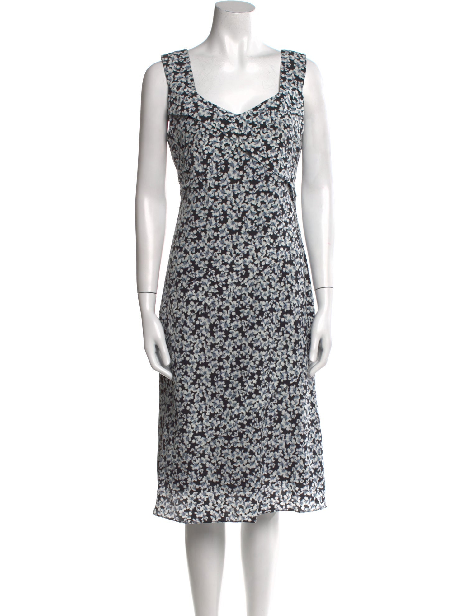 Nicole Miller Silk Knee-Length Dress