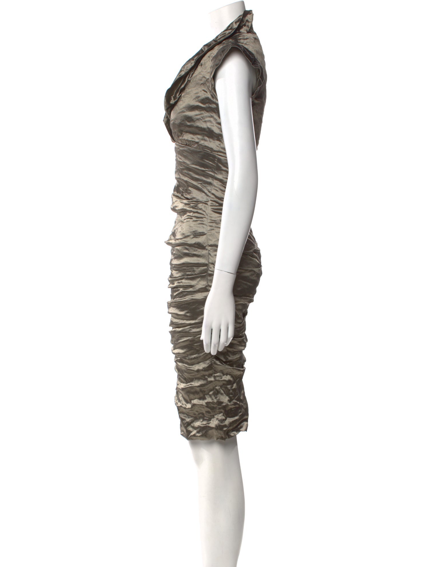 Nicole Miller Animal Print Knee-Length Dress w/ Tags