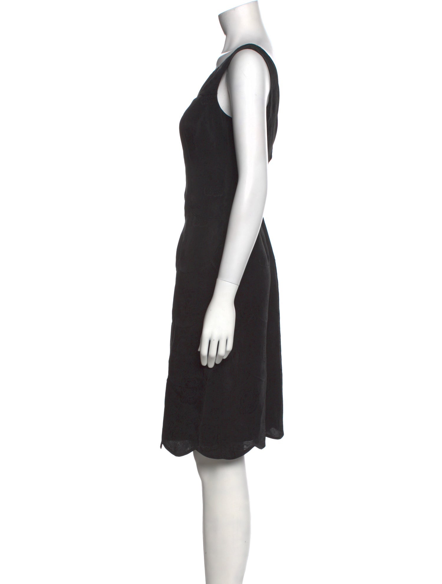 Nicole Miller Silk Knee-Length Dress