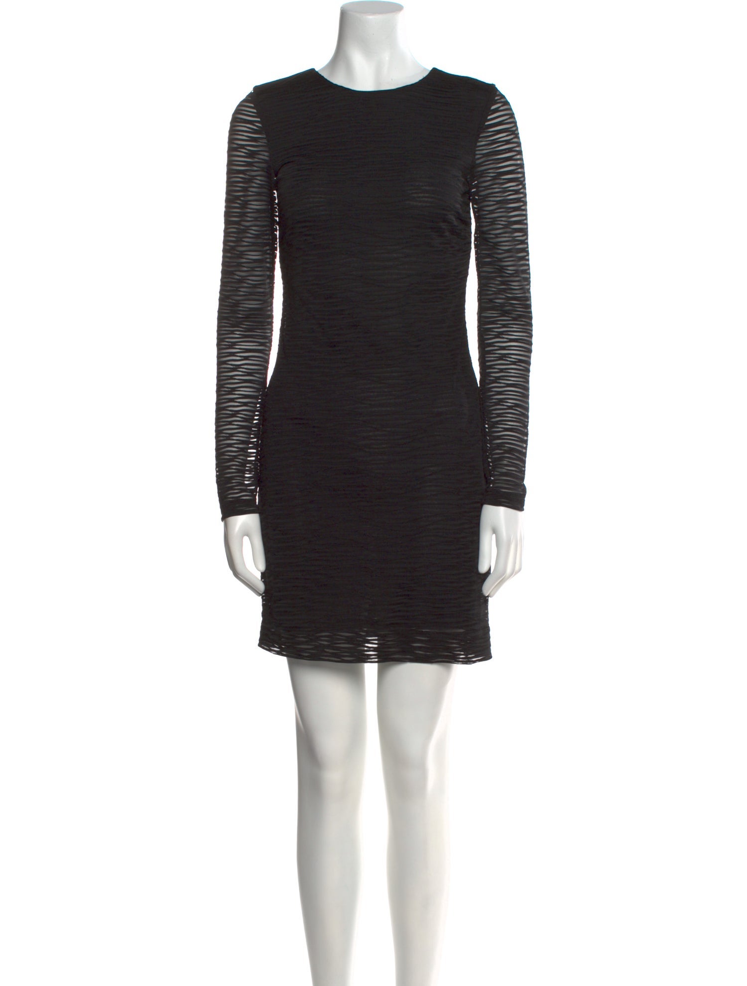 Nicole Miller Crew Neck Mini Dress