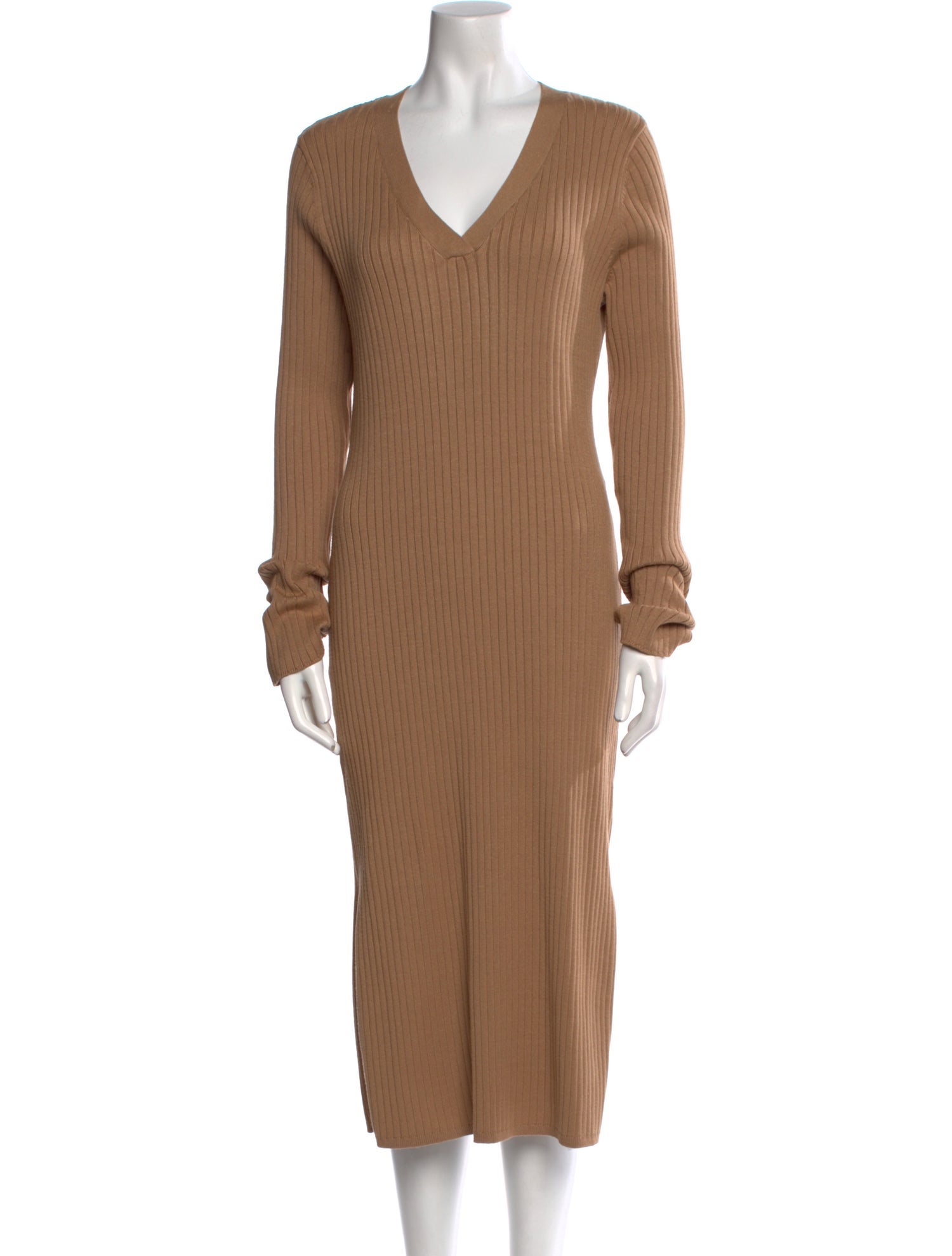 Nicole Miller V-Neck Midi Length Dress