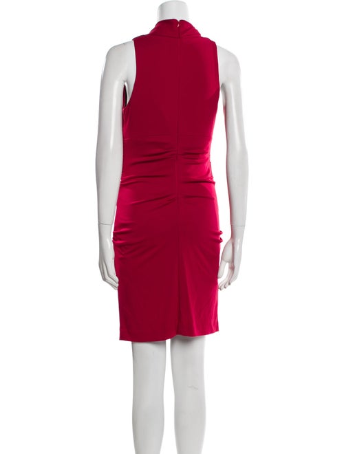 Nicole Miller V-Neck Mini Dress