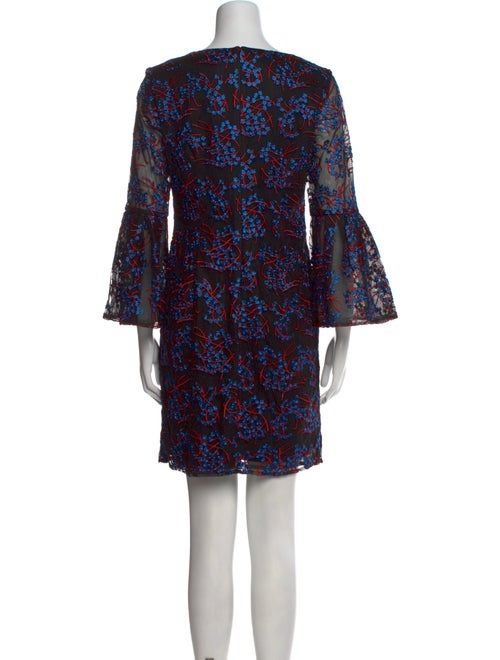 Nicole Miller Printed Mini Dress