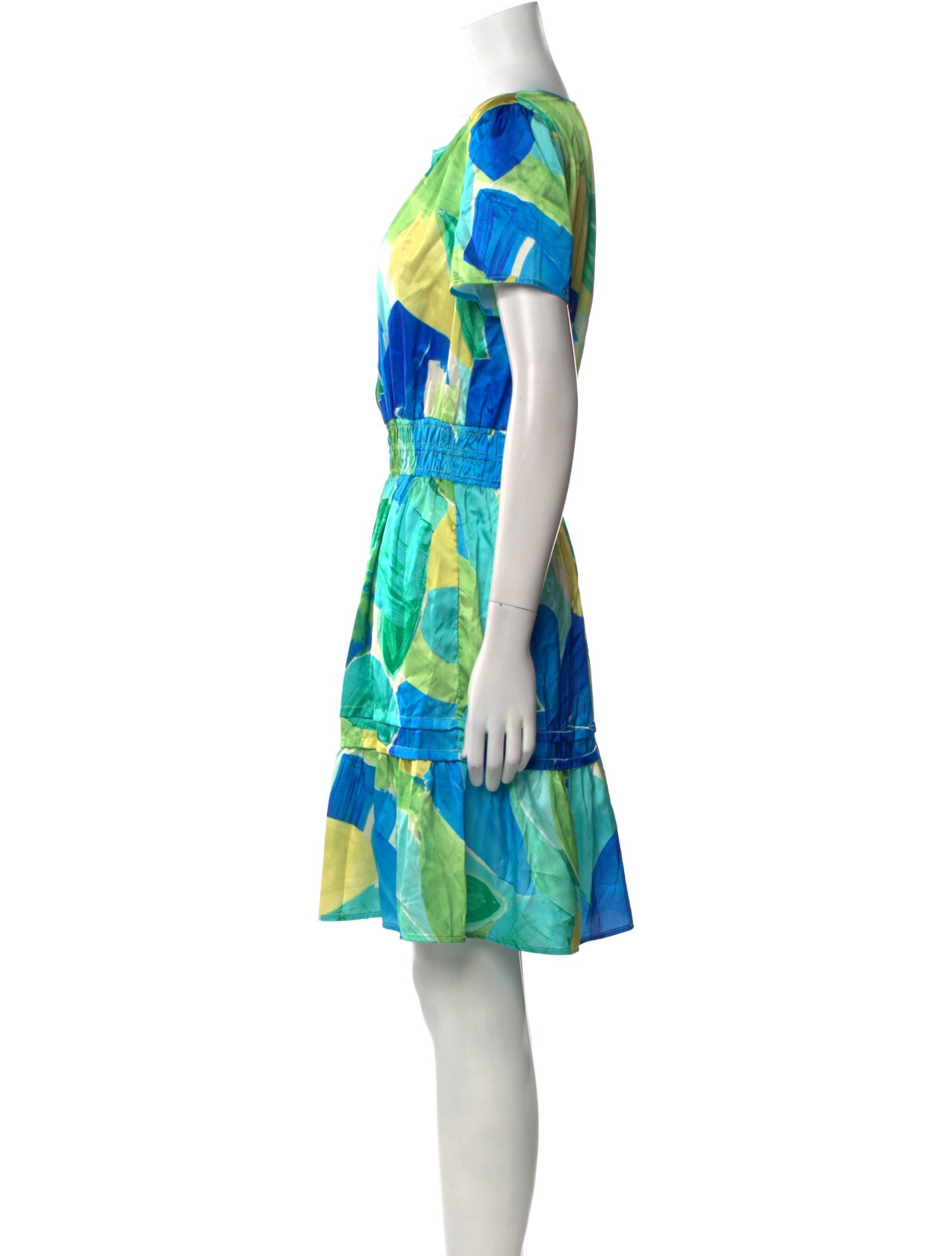 Nicole Miller Printed Knee-Length Dress