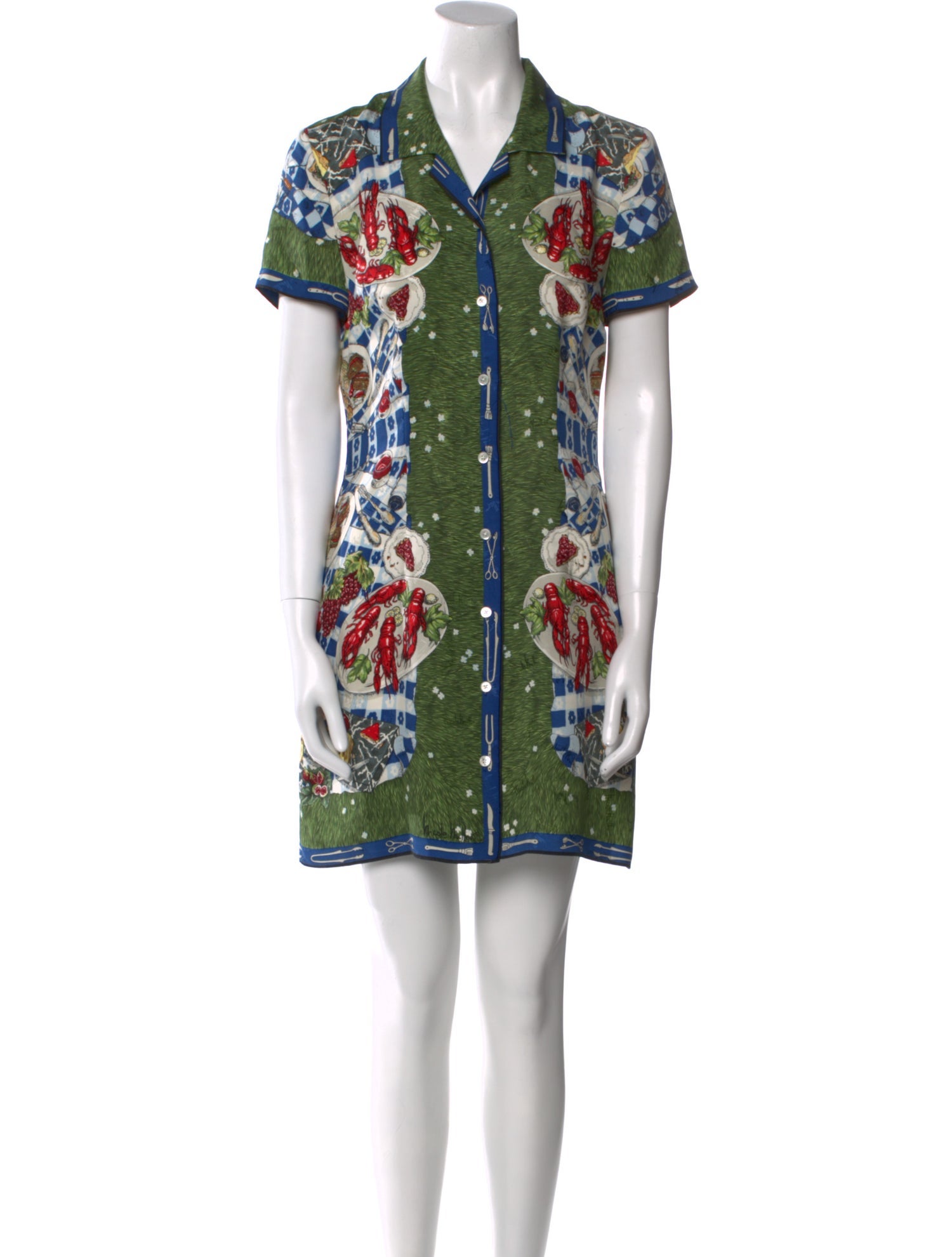 Nicole Miller Silk Mini Dress