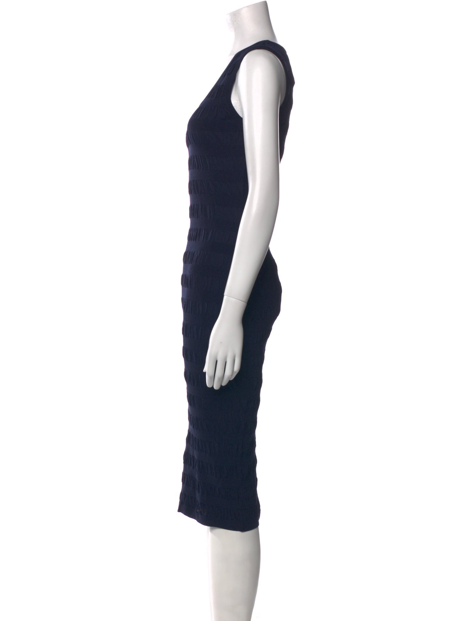 Nicole Miller Scoop Neck Midi Length Dress w/ Tags