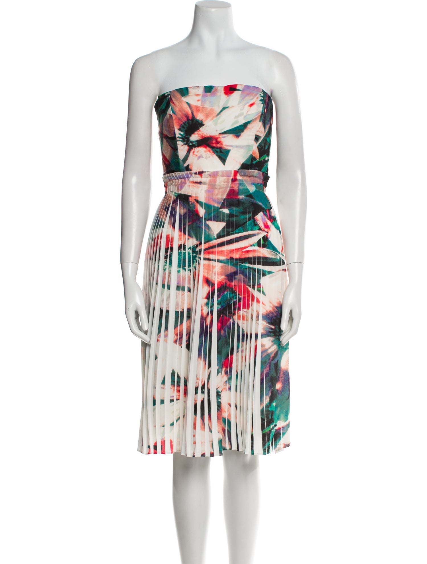 Nicole Miller Printed Mini Dress
