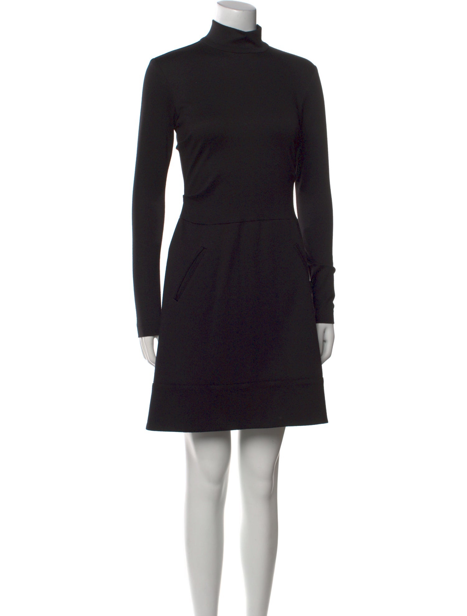 Nicole Miller Turtleneck Mini Dress