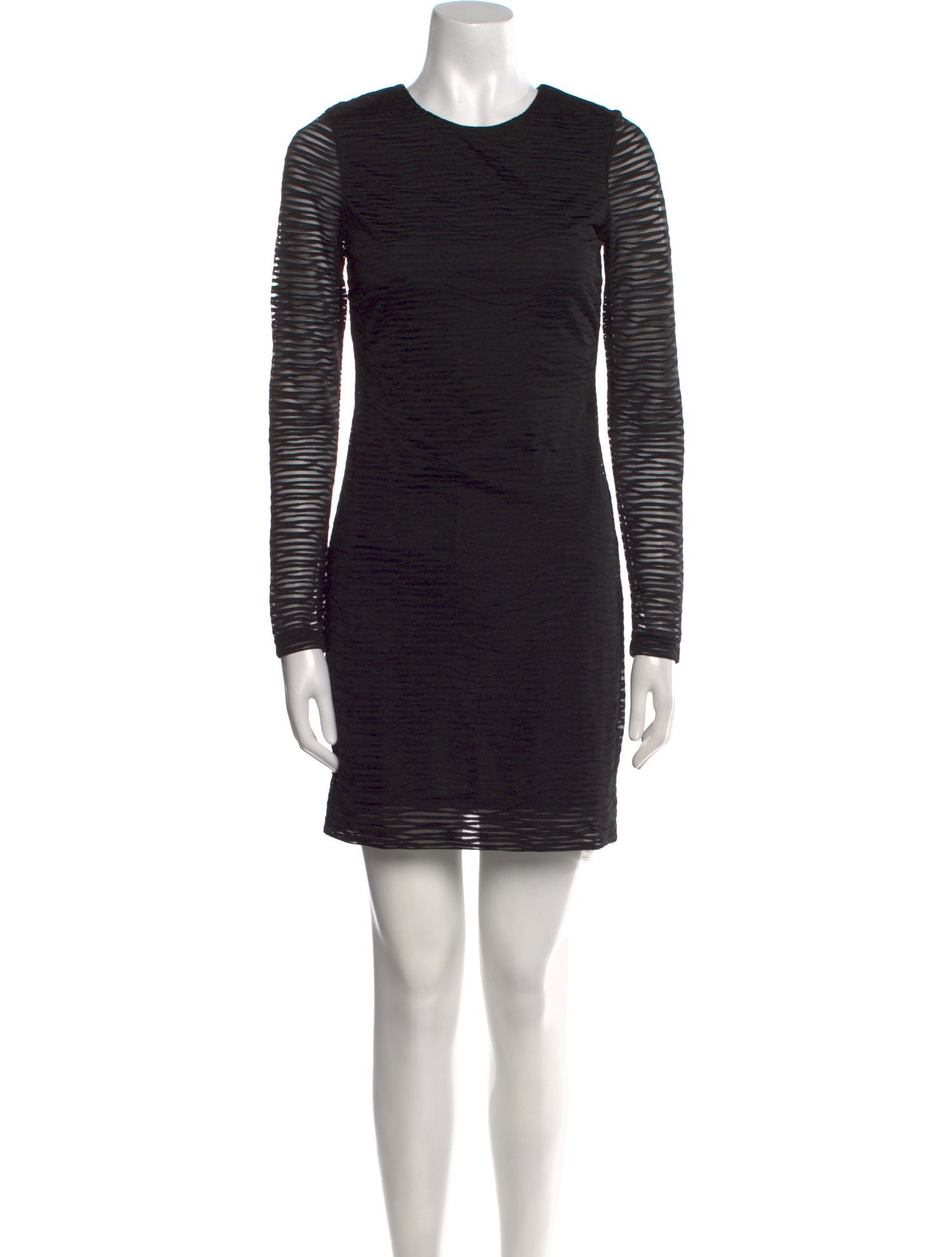 Nicole Miller Crew Neck Mini Dress