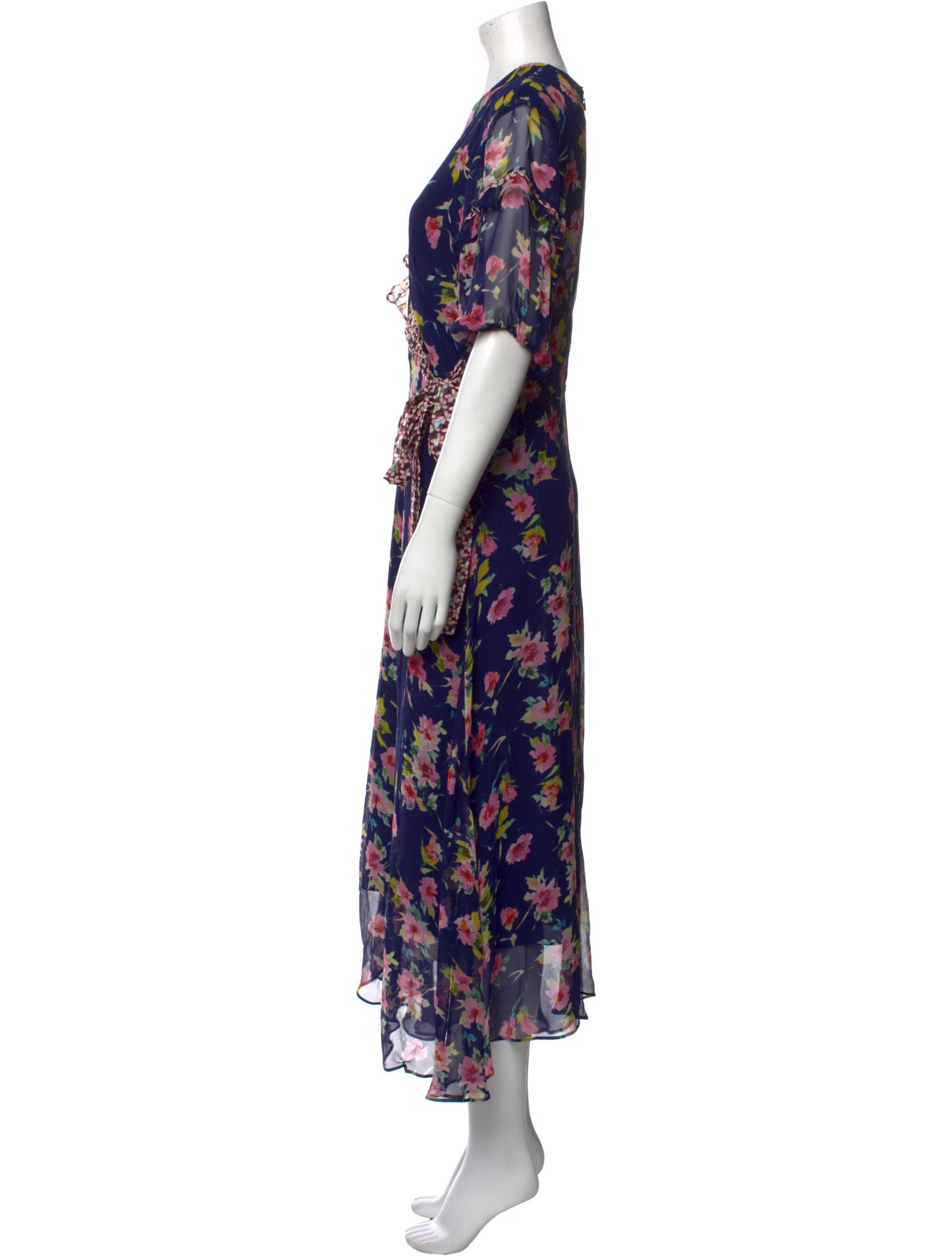 Nicole Miller Silk Long Dress