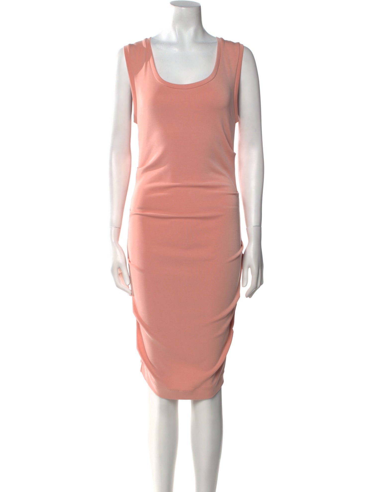 Nicole Miller Scoop Neck Knee-Length Dress