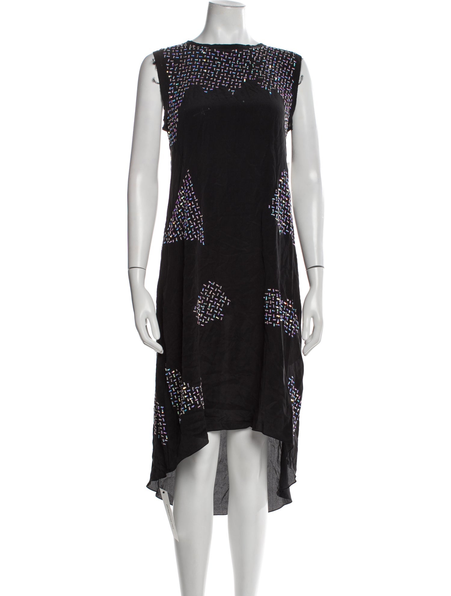 Nicole Miller Printed Midi Length Dress