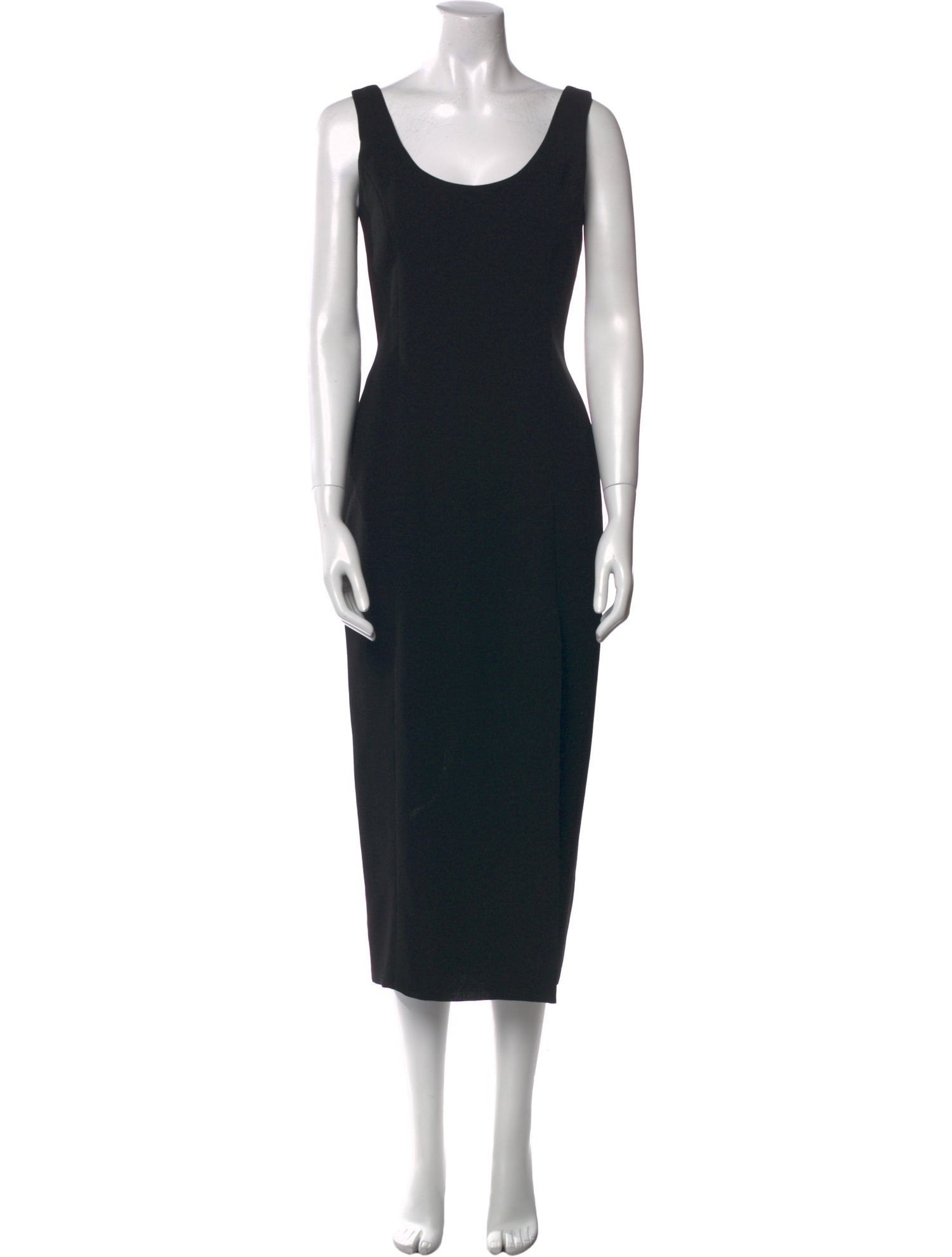 Nicole Miller Scoop Neck Long Dress