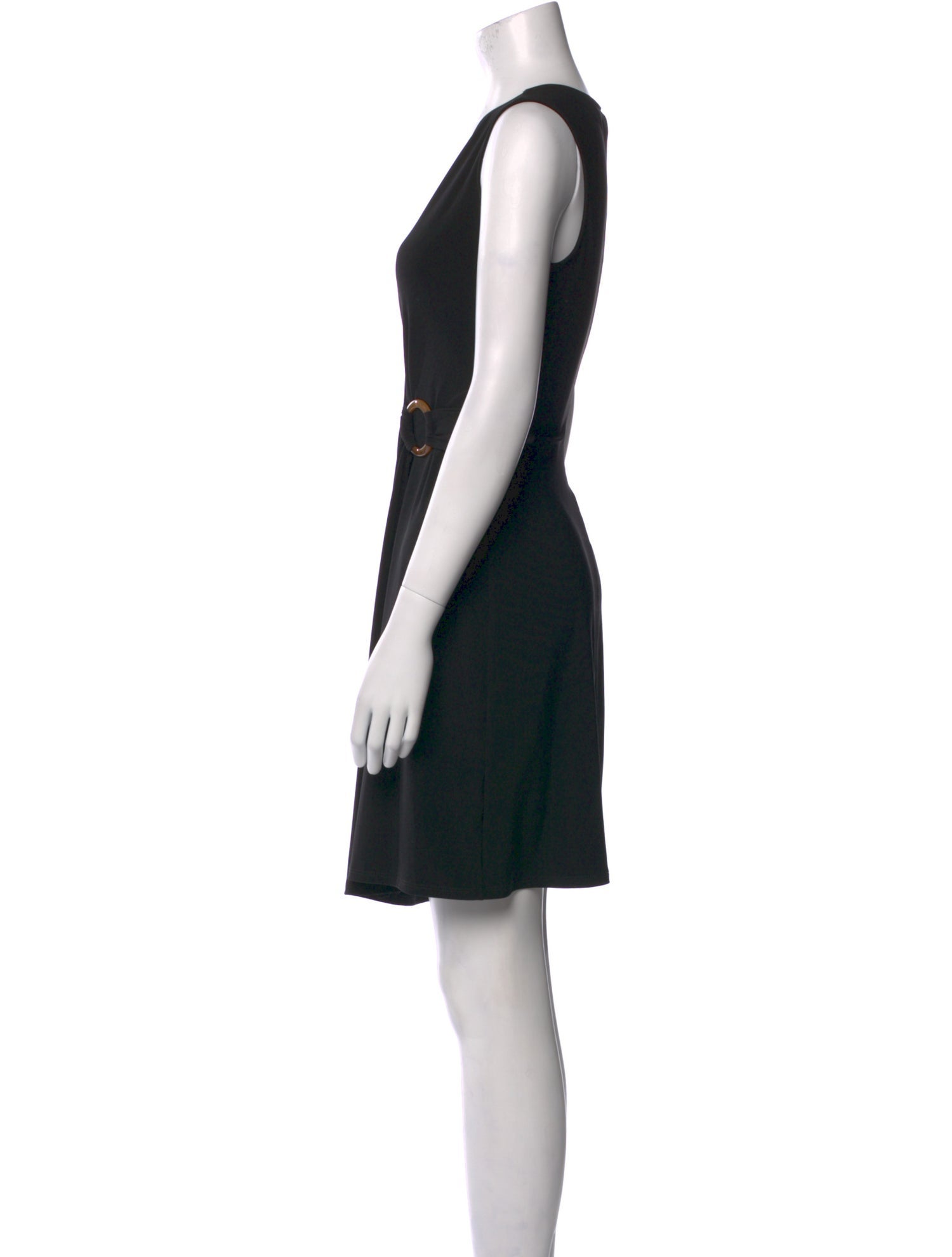 Nicole Miller V-Neck Mini Dress